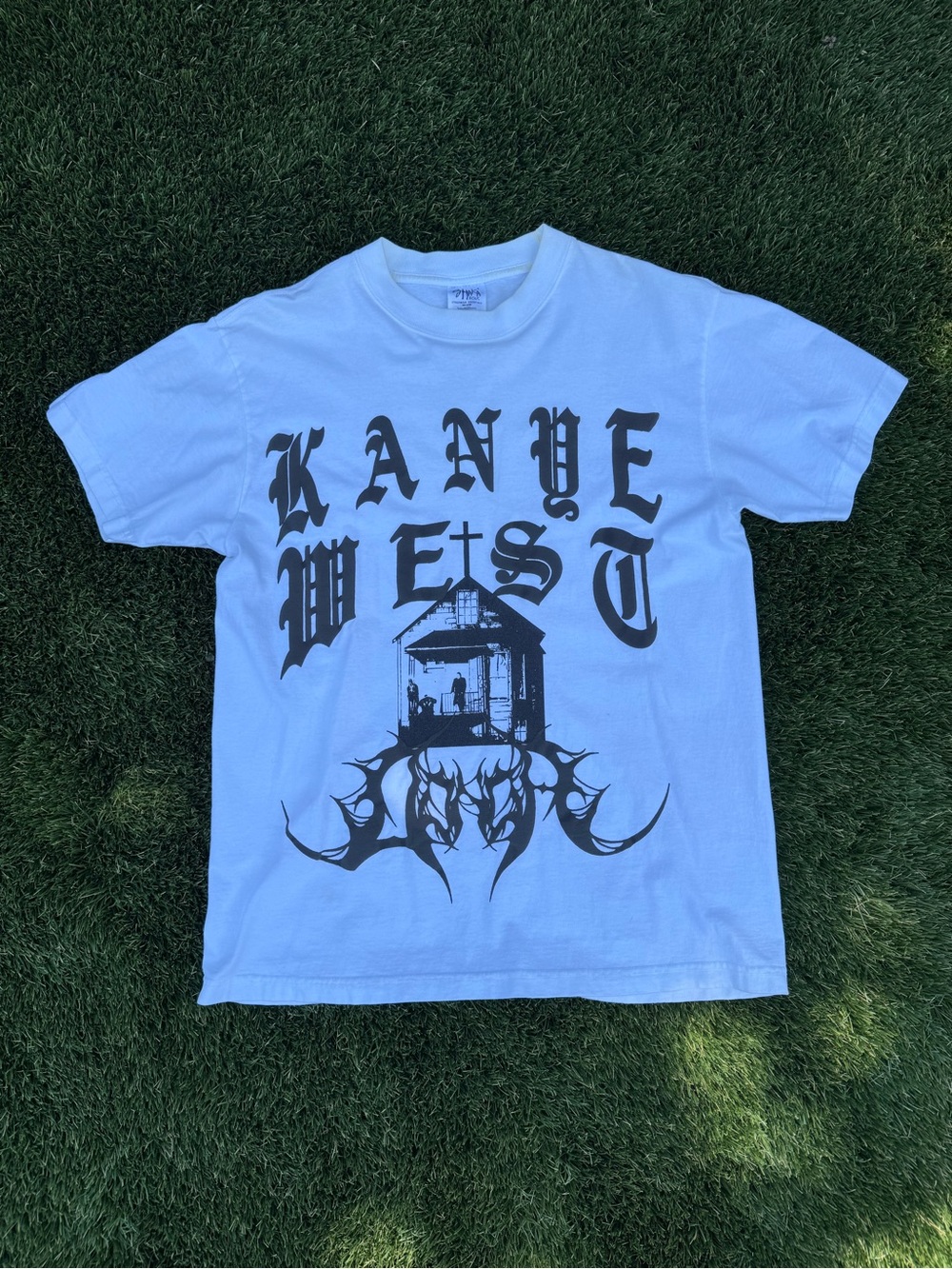 Kanye West Bubble Print Graphic Tee Size Medium Donda Era
